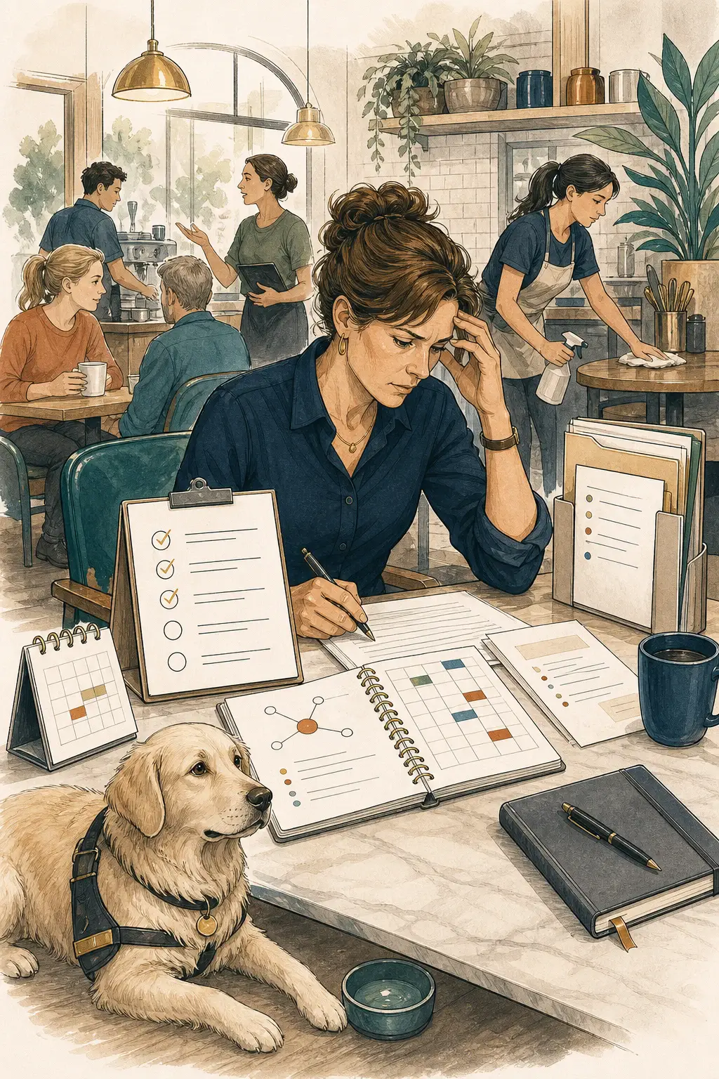 A venue operator managing fragmented dog-friendly requirements